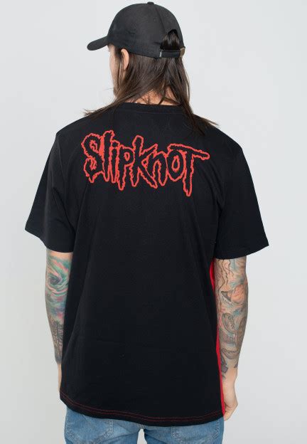 Slipknot Logos Two Tone T Shirt Impericon Us