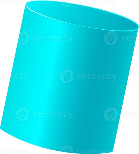 Free Cylinder Blue 3d 17193869 Png With Transparent Background