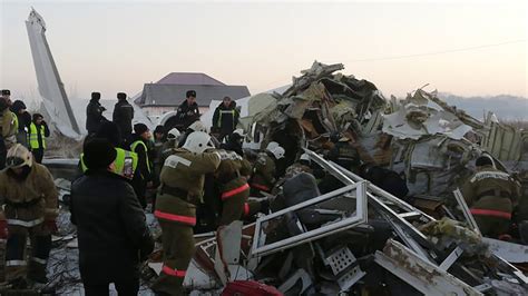 At Least 12 Killed Dozens Hurt After Plane Crashes In Kazakhstan