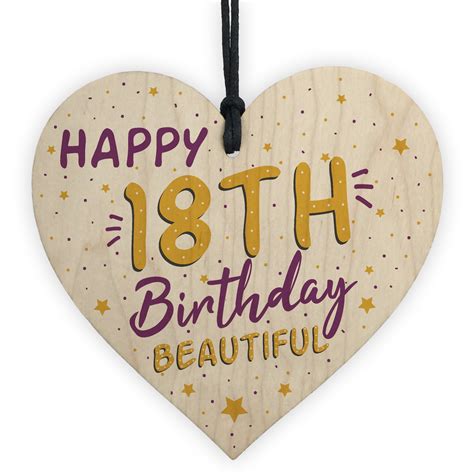 Th Birthday Card Decorations Heart Th Babe GIFTS
