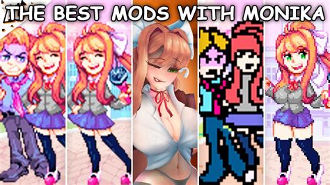 The Best Mods With Monika Friday Night Funkin Youtube