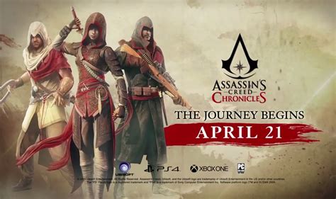 Assassin S Creed Chronicles Trilogy Announced Pc News At New Game Network