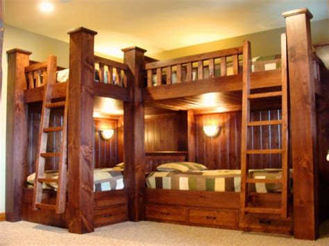 Bunk Beds Rustic Kids New York By Adirondack