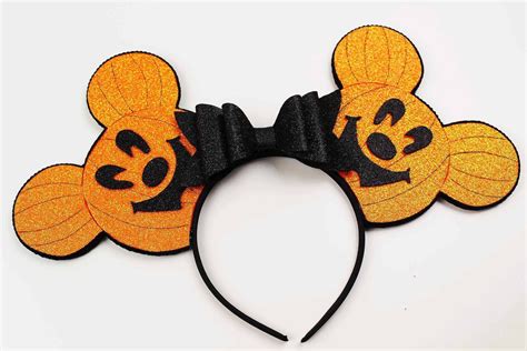 Diy Halloween Mickey Ears For Mickeys Not So Scary Halloween Party