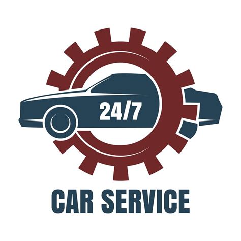 Car Repair Service Logo By Vectortatu Thehungryjpeg