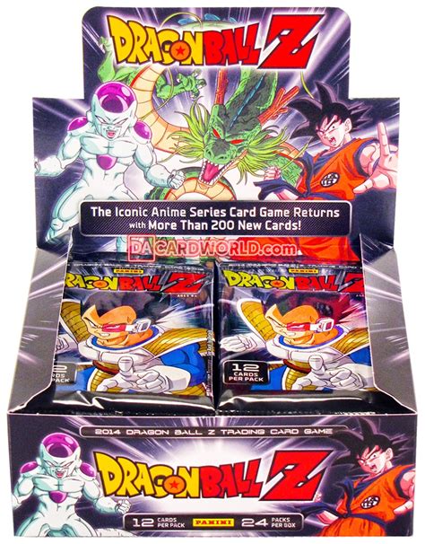 Tcg / trading card game cards & ccg / card collector game cards and weiss schwarz singles at pokeorder.com. Panini Dragon Ball Z Booster Box | DA Card World