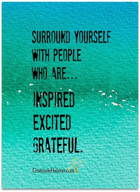 Inspired Excited And Grateful Grateful Quotes