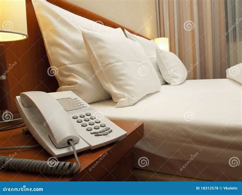 Wake Up Call Stock Photo Image Of Hotel Interior Mattress 18312578