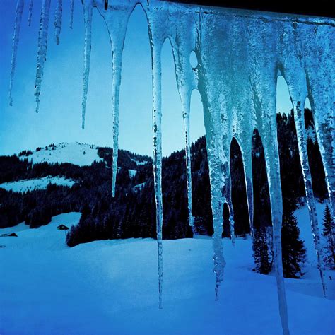 Cold Outside Icicles In Winter Photograph By Matthias Hauser Pixels