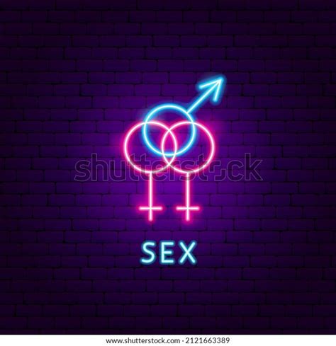 sex bisexual neon label vector illustration stock vector royalty free 2121663389 shutterstock