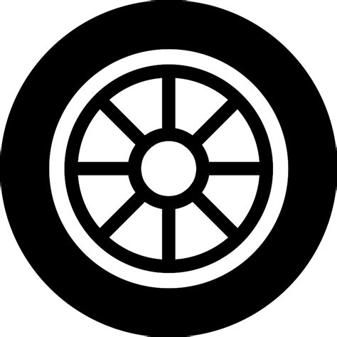 Car Wheel Vector Svg Icon Svg Repo