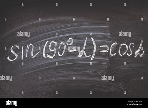 Math Physics Formulas And Symbol On Black Background Stock Photo Alamy