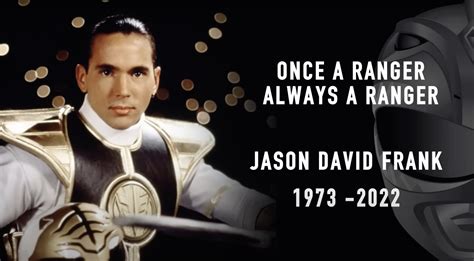 Jason David Frank Gets An Official Power Rangers Tribute Once A Ranger Always A Ranger