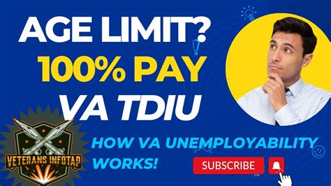 Va Unemployability Is There An Age Limit For Tdiu How Does Tdiu Work