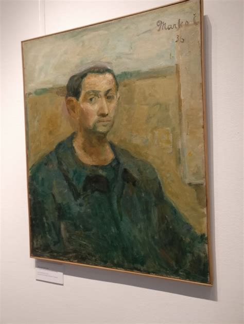 Marko ČelebonoviĆ Autoportret 1936 Painting Exhibition Art