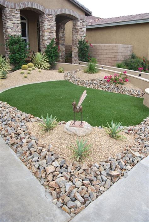 Big or small, every outside or inside space can be designed into something beautiful. Garden Design Ideas With Pebbles