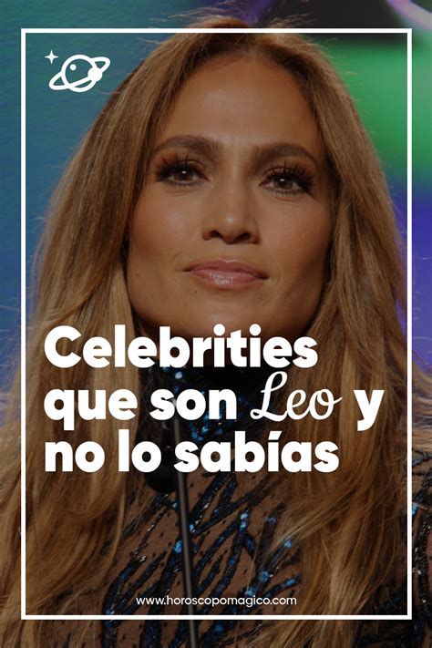 El campo de investigación es bastante amplio. 16 famosos que son del signo Leo. Pincha para leer ...