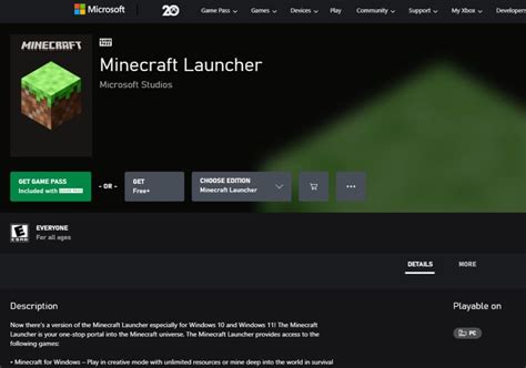 The New Minecraft Launcher Minecraft Java Bedrock Dungeons And