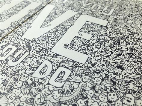 Sketchy Stories Doodle Art Of Kerby Rosanes Abstract Painting