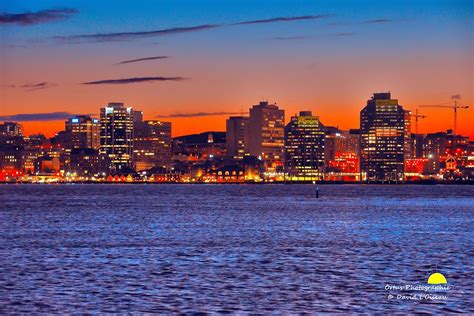 Sunset Halifax Harbour Nova Scotia Sunset 2 Halifax Ha Flickr