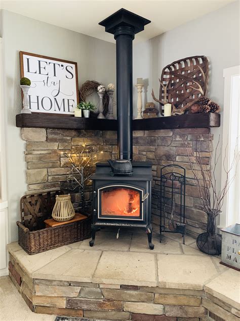 Pictures Of Wood Stove Surrounds