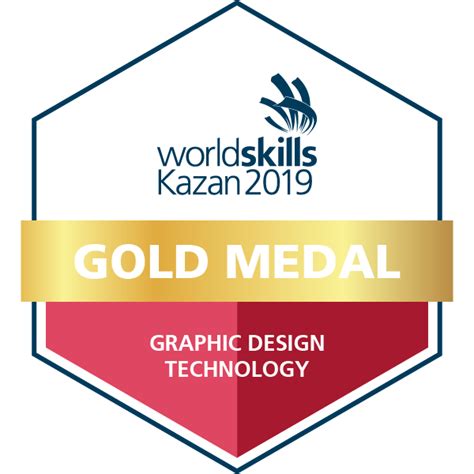 Worldskills Kazan 2019 Gold Medallist Graphic Design Technology
