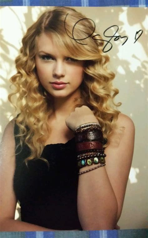Taylor Swift Autograph 8x10 Photo Coabuy It Now In Entertainment