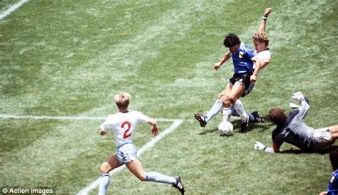55 Diego Maradona Argentina V England 1986 90 World Cup Minutes In 90 Days