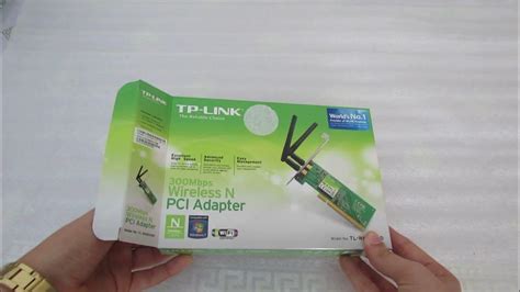 Tp Link Tl Wn851n 300mbps Wifi Wireless N Pci Adapter Desktop Card 2x