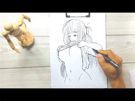 Easy Drawing How To Draw Sexy Anime Drawing YouTube
