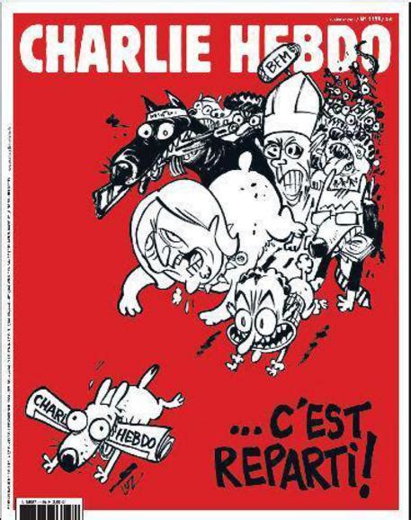 Charlie Hebdo Cest Riparti Vignette Ancora Più Irriverenti Contro Lislam