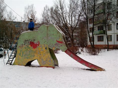 15 Creepy Russian Playgrounds