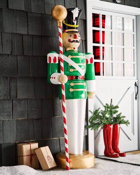 Live Form Toy Soldier With Drum Majors Mace And Matching Items