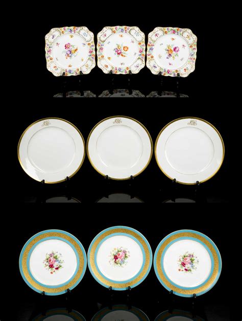 Continental Porcelain Plates