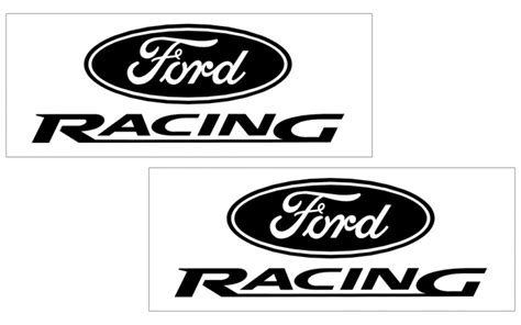 Ford Racing Decal Set 18 X 475