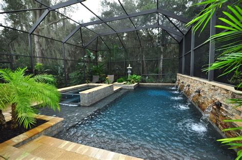 Great Tropical Swimming Pool Cool Swimming Pools Swimming Pool