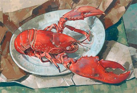 Lobster In 2022 Lobster Art Still Life Art Lobster Artwork