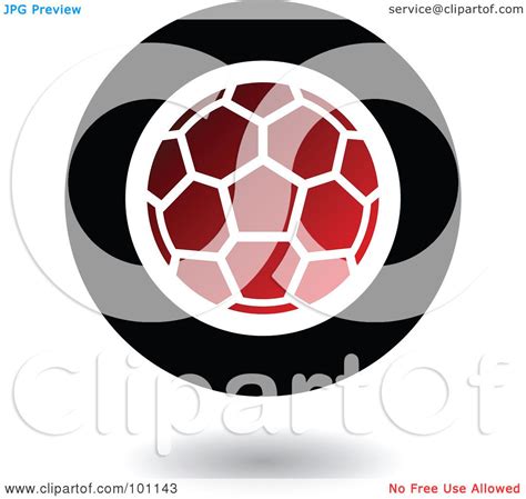 Royalty Free Rf Clipart Illustration Of A Round Red