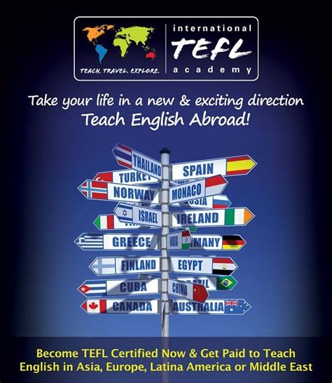 Teach English Abroad Get Tefl Certified See The World
