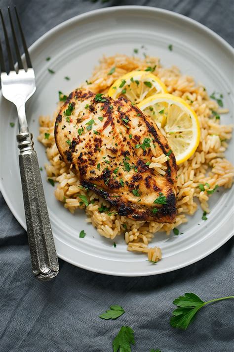 One Pot Greek Chicken And Rice Pilaf Recipe My Favorite Recipes