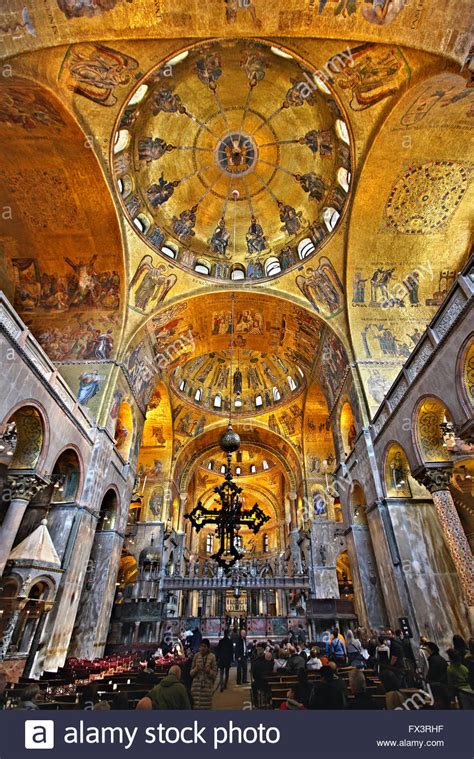 Amazing Mosaics Inside The Basilica Di San Marco St Mark