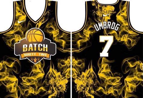 Get Sublimation Basketball Jersey Design Black And Yellow Images