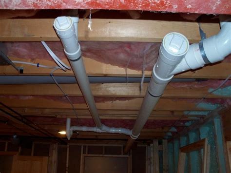 Simplest basement ceiling of all. Finishing Basement / Boxing pipes - The Shop - Wood Talk ...