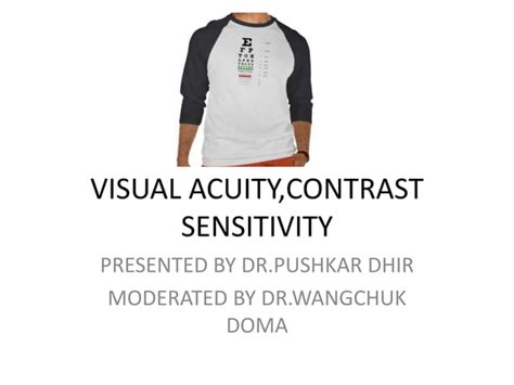Visual Acuity By Pd Ppt