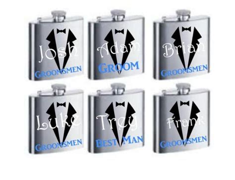Groomsman Flask Personalized Groomsmen Gifts Personalized Groomsman