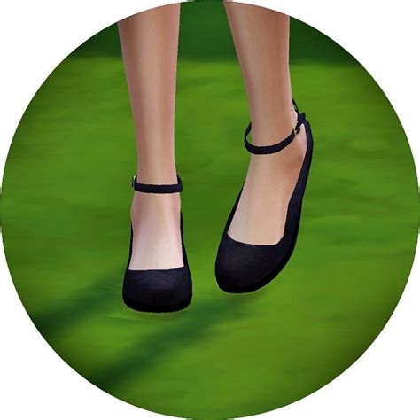 Ankle Strap Flat Shoes At Marigold Sims 4 Updates