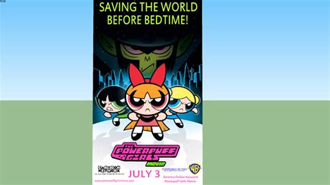 The Powerpuff Girls Movie Poster 3D Warehouse