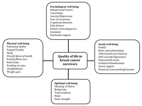 Specific Quality Of Life Model For Breast Cancer Survivors