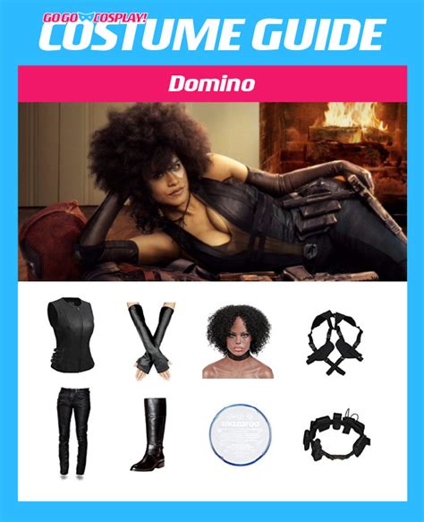 Domino Costume From Deadpool 2 Zazie Beetz Diy Guide For Cosplay