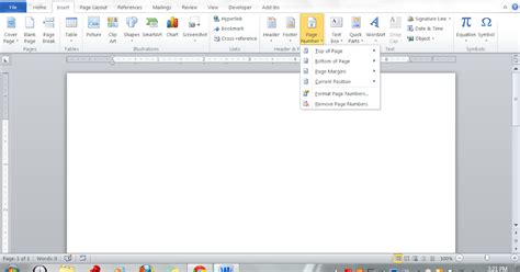 How To Show Header Only On First Page In Word 2010 Emeraldaca